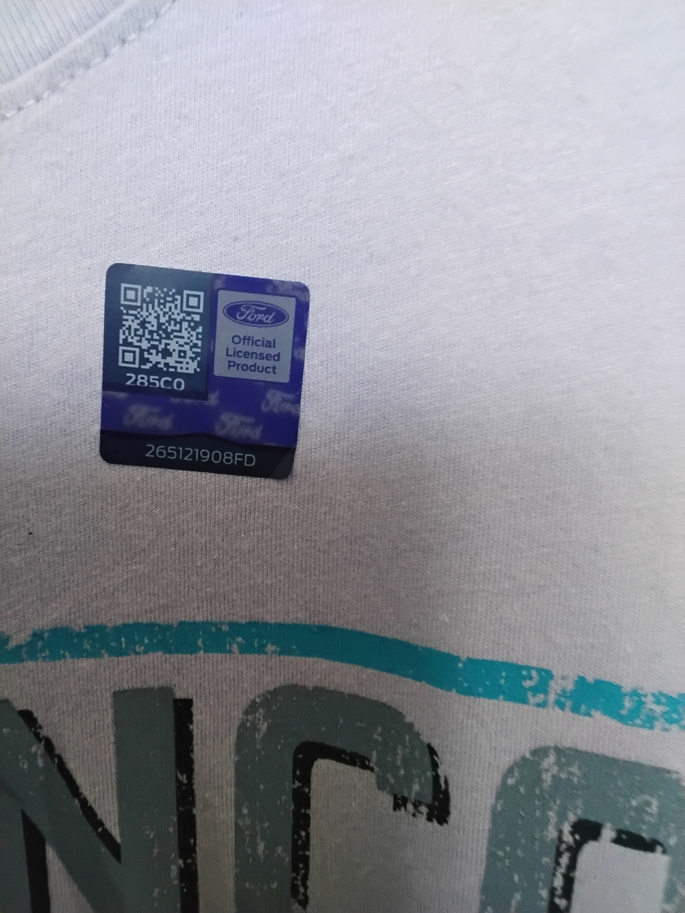 Ford Bronco Sunset Graphic Tee - Lavender NWT - Picture 4 of 5